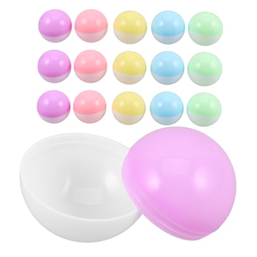 Kisangel 50 Stück Wiederverwendbare Runde Plastikbehälter für Diy Projekte Partygeschenke und Verkaufsautomaten Farben Grün Blau Gelb Kisangel 50 Stück Wiederverwendbare Runde Plastikbehälter für Diy Projekte Partygeschenke und Verkaufsautomaten Farben Grün Blau Gelb von Kisangel