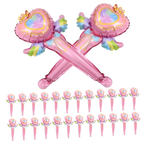 Kisangel 50Stücke Feenstab Folienballons Für Partydekoration Handheld Luftballons Für Geburtstagsfeiern Foto Requisiten Und Raumgestaltung Kisangel 50Stücke Feenstab Folienballons Für Partydekoration Handheld Luftballons Für Geburtstagsfeiern Foto Requisiten Und Raumgestaltung von Kisangel