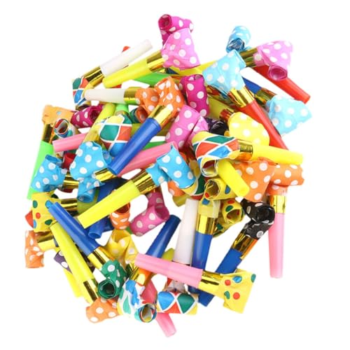 Kisangel 50Stücke Pack Partypfeifen Für Kindergeburtstag Blasrüssel Für Feiern Spaß Und Unterhaltung Mitgebsel Für Partyspiele Kisangel 50Stücke Pack Partypfeifen Für Kindergeburtstag Blasrüssel Für Feiern Spaß Und Unterhaltung Mitgebsel Für Partyspiele von Kisangel