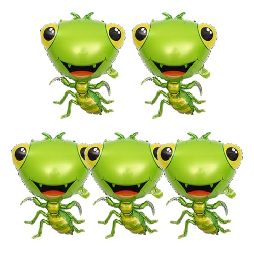 Kisangel 5Stücke Große Mantis Luftballons mit Tiermotiven Langlebige Folienballons für Kindergeburtstag und Partydekoration für Kreative Feiern Kisangel 5Stücke Große Mantis Luftballons mit Tiermotiven Langlebige Folienballons für Kindergeburtstag und Partydekoration für Kreative Feiern von Kisangel