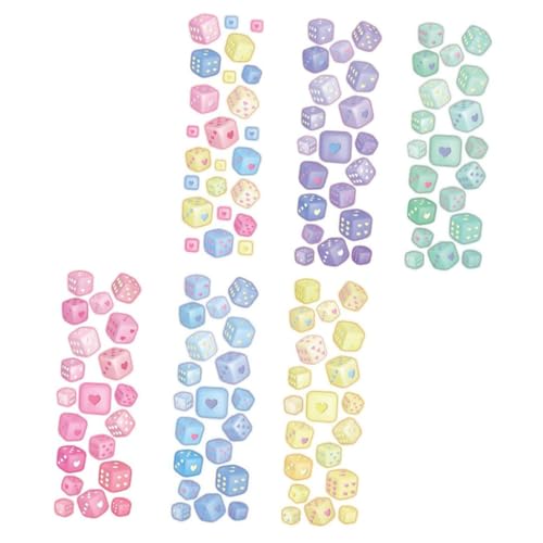 Kisangel 6 Blätter Bunte Scrapbooking Sticker DIY Dekoration Niedliche Aufkleber für Fotoalben Journals Grußkarten Origami und Verpackungen Vielseitig Einsetzbar Glatte Kisangel 6 Blätter Bunte Scrapbooking Sticker DIY Dekoration Niedliche Aufkleber für Fotoalben Journals Grußkarten Origami und Verpackungen Vielseitig Einsetzbar Glatte von Kisangel
