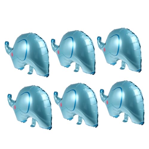 Kisangel 6 Stück Teiliges Blaue Folien Elefantenballons Wiederverwendbar Langlebig Einfach Aufzublasen als Geburtstagsdeko Shower Party und Kinderparty Elegantes Design für Vielseitige Kisangel 6 Stück Teiliges Blaue Folien Elefantenballons Wiederverwendbar Langlebig Einfach Aufzublasen als Geburtstagsdeko Shower Party und Kinderparty Elegantes Design für Vielseitige von Kisangel