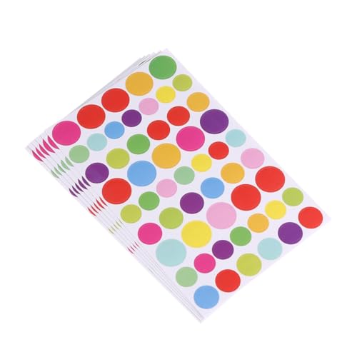 Kisangel 6 Stück Teiliges DIY Sticker Selbstklebend Umweltfreundlich Vielseitig für Scrapbook Kalender Basteln Journale Kisangel 6 Stück Teiliges DIY Sticker Selbstklebend Umweltfreundlich Vielseitig für Scrapbook Kalender Basteln Journale von Kisangel
