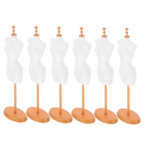 Kisangel 6 Stück Teiliges Puppenständer Hochwertigem Kunststoff Stabiler DIY Puppen kleiderbügel für Puppenbekleidung Kompakt und Knitterfrei für Puppenmode und Bastelarbeiten Kisangel 6 Stück Teiliges Puppenständer Hochwertigem Kunststoff Stabiler DIY Puppen kleiderbügel für Puppenbekleidung Kompakt und Knitterfrei für Puppenmode und Bastelarbeiten von Kisangel
