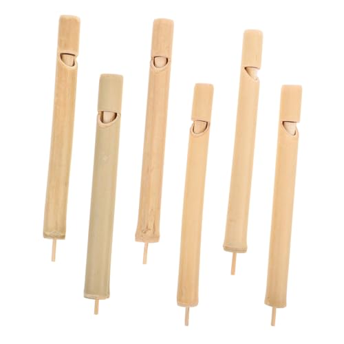 Kisangel 6 Stück Teiliges Vogelpfeifen aus Holz Mini Vogelruf Flöten Realistische Vogelstimmen Nachahmung Musikinstrumente für Outdoor Kompakt und Robust Kisangel 6 Stück Teiliges Vogelpfeifen aus Holz Mini Vogelruf Flöten Realistische Vogelstimmen Nachahmung Musikinstrumente für Outdoor Kompakt und Robust von Kisangel