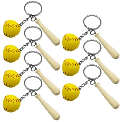 Kisangel 7 Teiliges Baseball Partygeschenk Für Schläger Mit Baseball Party Schlüsselringen Dekorative Baseball Schlüsselanhänger Süßer Griff Rounders Baseballs Bunt Lustiger Kisangel 7 Teiliges Baseball Partygeschenk Für Schläger Mit Baseball Party Schlüsselringen Dekorative Baseball Schlüsselanhänger Süßer Griff Rounders Baseballs Bunt Lustiger von Kisangel