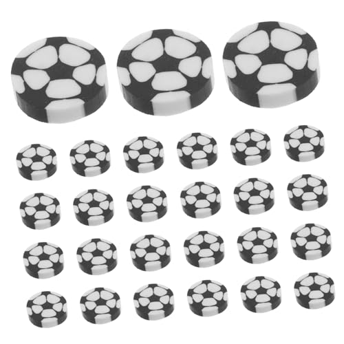 Kisangel 70 Stück Fußballgummi Fun Eraser für Party sortiert klein lustige radiergummis fußball radiergummi schreibtisch haustiere für klassenzimmer Mini -Radiergummi von Kisangel
