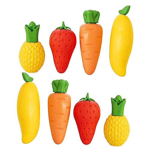 Kisangel 8 Stück Teiliges Cartoon Radiergummis Obstform Radiergummis für Kreative Schreibwaren für Schule und Büro Sicher und Zuverlässig Kisangel 8 Stück Teiliges Cartoon Radiergummis Obstform Radiergummis für Kreative Schreibwaren für Schule und Büro Sicher und Zuverlässig von Kisangel