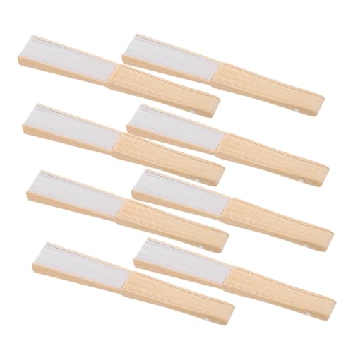 Kisangel 8 Stück Teiliges Weiße Faltbare Papierfächer für DIY Handfächer zum Malen Tragbar Handlich für Kindergarten Sommer Outdoor Events und Orientalische Kulturvermittlung Kisangel 8 Stück Teiliges Weiße Faltbare Papierfächer für DIY Handfächer zum Malen Tragbar Handlich für Kindergarten Sommer Outdoor Events und Orientalische Kulturvermittlung von Kisangel