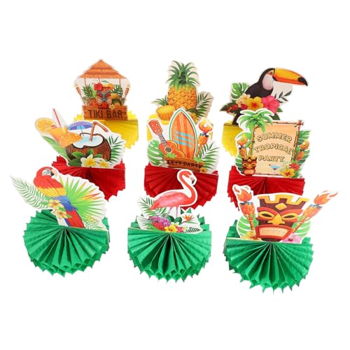 Kisangel 9 Stück Hawaiianisches Wabenornament Dekorationen Hawaii-tischdekoration Tropisches Herzstück Tropische Party-Requisiten Hawaii Waben Mittelstücke Tropenparty Herzstück Papier Bunt Kisangel 9 Stück Hawaiianisches Wabenornament Dekorationen Hawaii-tischdekoration Tropisches Herzstück Tropische Party-Requisiten Hawaii Waben Mittelstücke Tropenparty Herzstück Papier Bunt von Kisangel