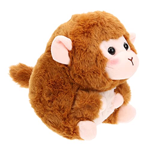 Kisangel Affenpuppe Geburtstagsgeschenk für Mädchen Plüsch-Affen- Stofftier Plüsch Affenstofftier für Plüschtier für Affen ausgestopfte Tiere Plüschstoffe Brown Kisangel Affenpuppe Geburtstagsgeschenk für Mädchen Plüsch-Affen- Stofftier Plüsch Affenstofftier für Plüschtier für Affen ausgestopfte Tiere Plüschstoffe Brown von Kisangel
