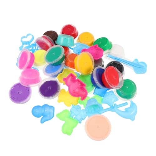 Kisangel Air Dry Clay Kit Farben Superleichte Nicht-klebende Modelliermasse mit Formen und Werkzeugen für DIY Basteln Jungen Mädchen Kreatives Handwerk von Kisangel