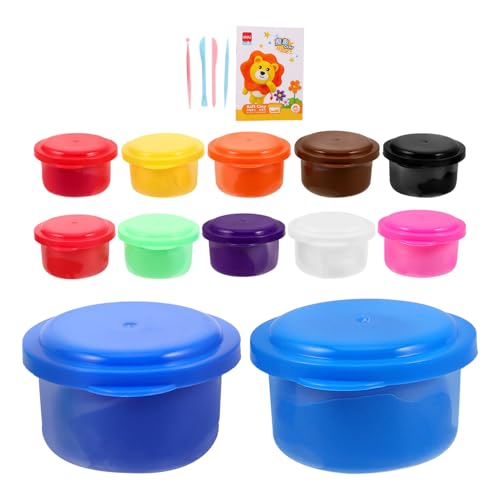 Kisangel Air Dry Clay für Farben Ultraleichte Modelliermasse mit Komplett Werkzeugset Nicht Klebend für Kreative Bastelprojekte Schule und Zuhause Fördert Feinmotorik und Fantasie Kisangel Air Dry Clay für Farben Ultraleichte Modelliermasse mit Komplett Werkzeugset Nicht Klebend für Kreative Bastelprojekte Schule und Zuhause Fördert Feinmotorik und Fantasie von Kisangel