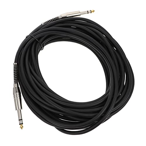 Kisangel Audio Kabel für Elektrische Gitarren und Lautsprecher Langlebig und Stabil für Mikrofonverbindungen Schwarz Kisangel Audio Kabel für Elektrische Gitarren und Lautsprecher Langlebig und Stabil für Mikrofonverbindungen Schwarz von Kisangel