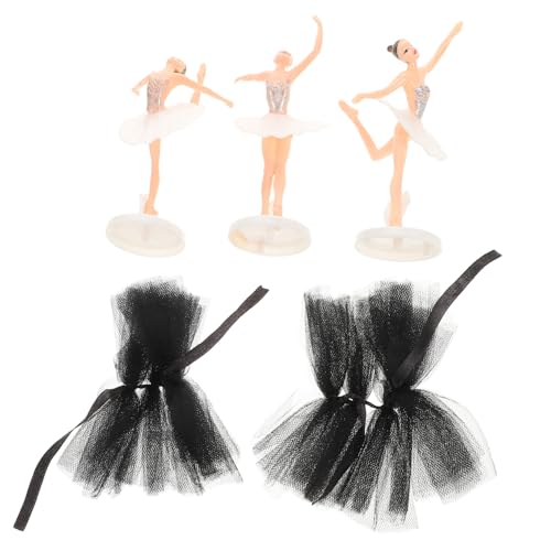 Kisangel Ballett Mädchen Kuchen Dekor mit Weißem und Schwarzem Tüllrock Elegante Miniatur Ballettfigur für Geburtstag Mädchen Partydeko Langlebige Tortendeko für Shower und Hochzeit Kisangel Ballett Mädchen Kuchen Dekor mit Weißem und Schwarzem Tüllrock Elegante Miniatur Ballettfigur für Geburtstag Mädchen Partydeko Langlebige Tortendeko für Shower und Hochzeit von Kisangel
