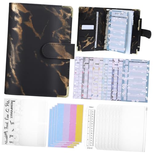 Kisangel Budgetplaner Ringbuch mit Dicken Blättern und Zubehör Flexibler Haushaltsbuch Organizer für Ausgaben Kassenbuch Geldumschläge und Sparordner für Budgetplanung Anfänger und Profis Kisangel Budgetplaner Ringbuch mit Dicken Blättern und Zubehör Flexibler Haushaltsbuch Organizer für Ausgaben Kassenbuch Geldumschläge und Sparordner für Budgetplanung Anfänger und Profis von Kisangel