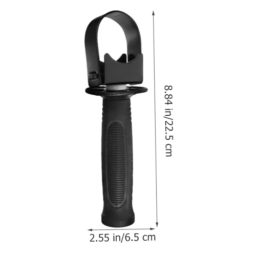 Kisangel Ergonomischer Bohrhammer Zusatzgriff Leichter Hohlhandgriff Vibrationsarm Kompatibel mit Schlagbohrmaschinen und Elektrohämmern Langlebiges Zubehör für Professionelle Anwendung von Kisangel