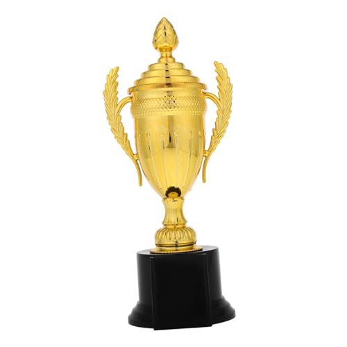 Kisangel Goldener Trophäenpokal Aus Kunststoff Für Kinder. Siegertrophäe Für Partygeschenke, Belohnungen Für Sportwettbewerbe, Kleine Trophäe Für Erfolge Und Feiern von Kisangel