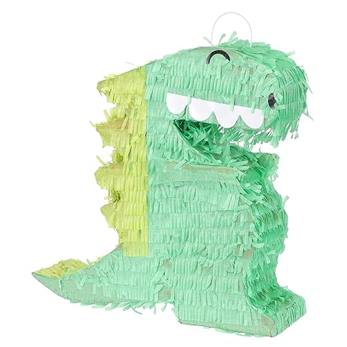 Kisangel Grüne Dinosaurier Pinata Hängende Dekoration Für Kindergeburtstag Und Partys Zum Befüllen Mit Süßigkeiten Für Jungen von Kisangel