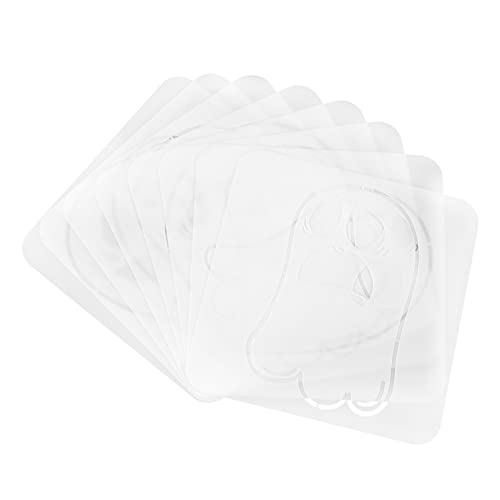 Kisangel Halloween Schablonen Geister 8 Stück 15x15cm Wiederverwendbare Malschablonen für Wand Boden Stoff Möbel Selbstgemacht Basteln Scrapbooking Dekoration Vielseitig Einsetzbar Kisangel Halloween Schablonen Geister 8 Stück 15x15cm Wiederverwendbare Malschablonen für Wand Boden Stoff Möbel Selbstgemacht Basteln Scrapbooking Dekoration Vielseitig Einsetzbar von Kisangel