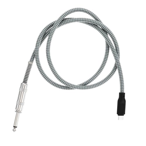 Kisangel Kabel für Elektrische Gitarre USB C USB C Adapterkabel für Aufnahme Tragbar Langlebig und Benutzerfreundlich für Musiker von Kisangel