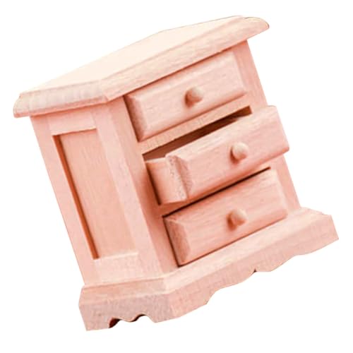 Kisangel Miniatur Holz Kommode mit Puppenhaus Möbel im Modernen Stil Langlebiges Sicheres Holz Dekoratives für Kinderzimmer Wohnzimmer und Büro Fördert Kreativität und Fantasie Kisangel Miniatur Holz Kommode mit Puppenhaus Möbel im Modernen Stil Langlebiges Sicheres Holz Dekoratives für Kinderzimmer Wohnzimmer und Büro Fördert Kreativität und Fantasie von Kisangel