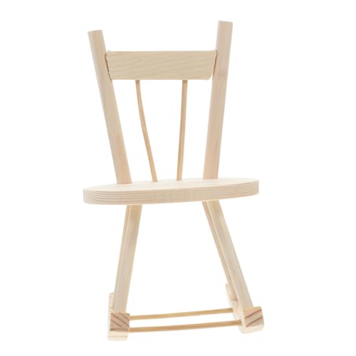 Kisangel Miniatur Holzstuhl für Puppenhaus Realistisches DIY Bastelset aus Unbehandeltem Holz Beige Runder Kinderstuhl Kreatives für Handwerkliche Projekte und Soziale Interaktion Kisangel Miniatur Holzstuhl für Puppenhaus Realistisches DIY Bastelset aus Unbehandeltem Holz Beige Runder Kinderstuhl Kreatives für Handwerkliche Projekte und Soziale Interaktion von Kisangel