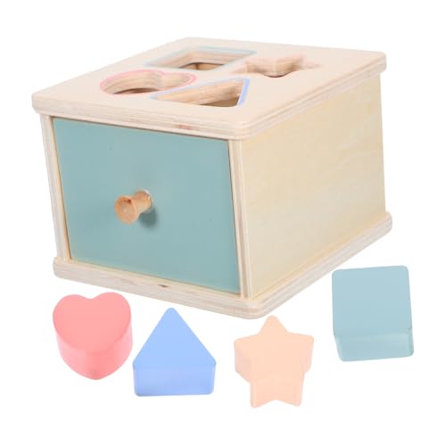 Kisangel Montessori Holz Sortierbox Farben Formen Lernspielzeug für Junge Mädchen und Kleinkinder Sicher mit Glatten Kanten Fördert Feinmotorik Gedächtnis Ergonomisch für Kleine Hände Kisangel Montessori Holz Sortierbox Farben Formen Lernspielzeug für Junge Mädchen und Kleinkinder Sicher mit Glatten Kanten Fördert Feinmotorik Gedächtnis Ergonomisch für Kleine Hände von Kisangel