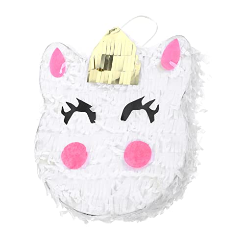 Kisangel Pinata Einhorn Für Piñata Zum Zerschlagen Für Geburtstagsfeiern Für Süßigkeiten Und Kleine Sicher Papiermaterial Gefertigt von Kisangel