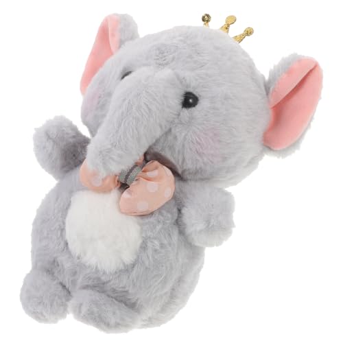 Kisangel Plüsch Elefant Kuscheltier Weiches Kawaii Stofftier Niedliches Tier Weicher Plüschstoff Robustes Material Langlebig für Kinderzimmer Dekoration Kisangel Plüsch Elefant Kuscheltier Weiches Kawaii Stofftier Niedliches Tier Weicher Plüschstoff Robustes Material Langlebig für Kinderzimmer Dekoration von Kisangel