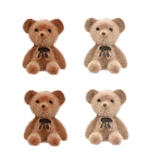 Kisangel Puppen Zubehör 4 Stück Beflockte Taschendekoration für Selbstgemacht Projekte Bärenpuppen für Taschen und Kleidung für Bastelarbeiten Kisangel Puppen Zubehör 4 Stück Beflockte Taschendekoration für Selbstgemacht Projekte Bärenpuppen für Taschen und Kleidung für Bastelarbeiten von Kisangel