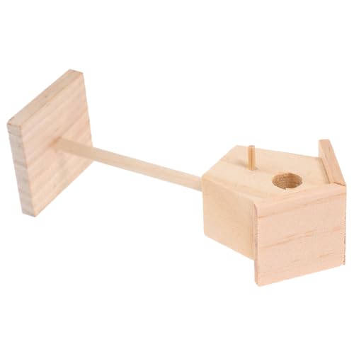 Kisangel Puppenhaus Miniatur-vogelkäfig Vogelhaus Mikro-landschafts-vogelkäfig- Winzige Verzierung Puppenhaus Vogelkäfig Ornament Mikrolandschaftsornament Winziger Vogelkäfig Holz von Kisangel