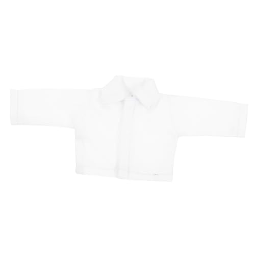 Kisangel Puppenkleidung Wiederverwendbares Puppenkostüm Dekorative Hemd-Requisiten Kleidung Für Puppen Bezauberndes Puppenkostüm Puppenhaus-Shirt-Modell Ob11 Kleidung Stoff von Kisangel