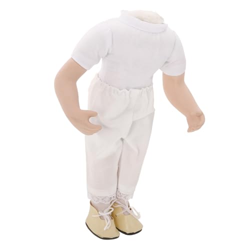 Kisangel Puppenkörper Aus Keramik Puppenkörper Requisite DIY Puppenzubehör DIY Zubehör Geschenkpuppe DIY Körperzubehör DIY Puppenkörper Modellpuppe Dicke Körper DIY Puppen von Kisangel