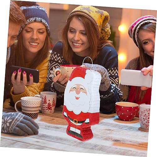 Kisangel Santa Clause Pinata mit Augenmaske Teiliges Weihnachtsdeko Partyspiel zum Befüllen mit Süßigkeiten und Kleinen Geschenken Weihnachtsfeier Dekoration und Fotorequisite Kisangel Santa Clause Pinata mit Augenmaske Teiliges Weihnachtsdeko Partyspiel zum Befüllen mit Süßigkeiten und Kleinen Geschenken Weihnachtsfeier Dekoration und Fotorequisite von Kisangel