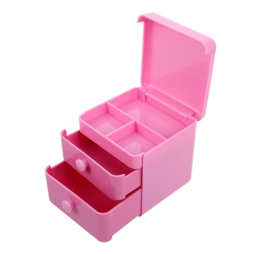 Kisangel Schmuckschatulle mit Schublade Elegante Aufbewahrungsbox für Schmuck im Modernen Design für Schlafzimmer und Schminktische Praktische Funktion und Stilvolle Präsentation Rosa Kisangel Schmuckschatulle mit Schublade Elegante Aufbewahrungsbox für Schmuck im Modernen Design für Schlafzimmer und Schminktische Praktische Funktion und Stilvolle Präsentation Rosa von Kisangel
