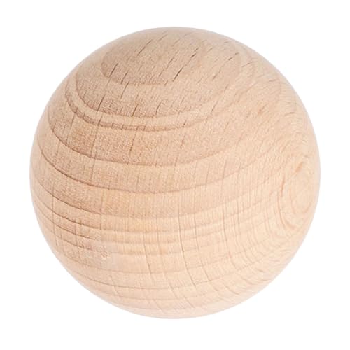 Kisangel Unbehandelte Holzsphäre Holz Croquetball für Outdoor Spiele und Gartenaktivitäten für Spaß im Freien und Familienzusammenkünfte Kisangel Unbehandelte Holzsphäre Holz Croquetball für Outdoor Spiele und Gartenaktivitäten für Spaß im Freien und Familienzusammenkünfte von Kisangel