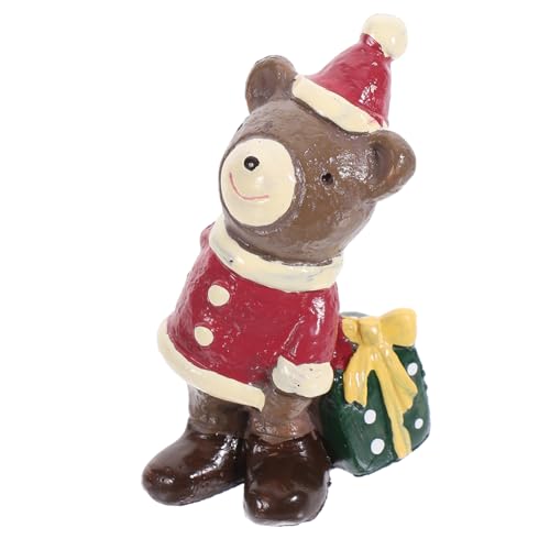 Kisangel Weihnachtsmodell Exquisite Harzhandwerk Weihnachtsdekoration Für Cartoon Figuren Für Familie Und Freunde von Kisangel