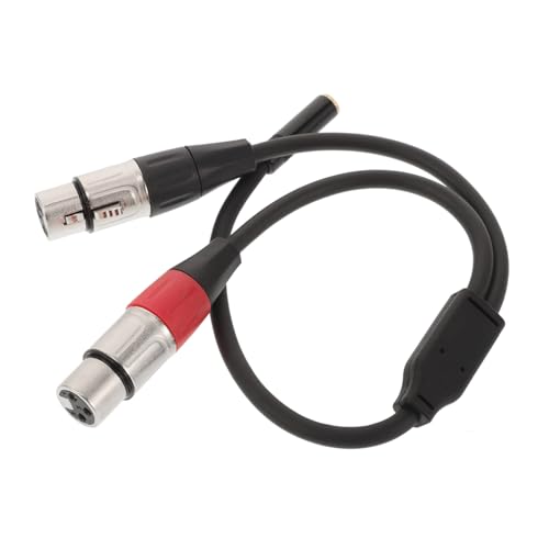 Kisangel Xlr Y Splitter Kabel Xlr Weiblich Goldbeschichtet für Mikrofone und Audio Geräte Hochwertige Signalübertragung Kompatibel mit Verschiedenen Audio Systemen Kisangel Xlr Y Splitter Kabel Xlr Weiblich Goldbeschichtet für Mikrofone und Audio Geräte Hochwertige Signalübertragung Kompatibel mit Verschiedenen Audio Systemen von Kisangel