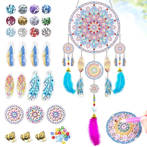 Geschenk Mädchen 5 6 7 8 9 Jahre: Bastelset Kinder ab 5 6 7 8 Jahre Diamond Painting Traumfänger Spielzeug ab 4-12 Jahre Junge Mädchen Geschenkideen Sonnenfänger Basteln Fenster Kinderzimmer Deko Geschenk Mädchen 5 6 7 8 9 Jahre: Bastelset Kinder ab 5 6 7 8 Jahre Diamond Painting Traumfänger Spielzeug ab 4-12 Jahre Junge Mädchen Geschenkideen Sonnenfänger Basteln Fenster Kinderzimmer Deko von Kiss Baby
