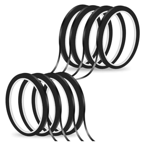 Kissmii 10 Rollen 1/8 Whiteboard-Klebeband, Dünnes Klebeband für Trocken Abwischbare Tafeln, Selbstdiagramm, Rasterband, Nadelstreifen, 216 Fuß Pro Rolle, Einfach zu Verwenden B Kissmii 10 Rollen 1/8 Whiteboard-Klebeband, Dünnes Klebeband für Trocken Abwischbare Tafeln, Selbstdiagramm, Rasterband, Nadelstreifen, 216 Fuß Pro Rolle, Einfach zu Verwenden B von Kissmii