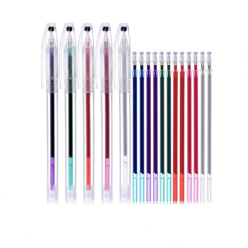 6 Stück Hitze löschbare Stifte, 6 Farben Stoff Markierungsstifte mit 30 Nachfüllungen, Wasserlöslich Markierstift Nähen Selbstlöschend für Kreuzsticken, Nähen, Basteln, Schneidern 6 Stück Hitze löschbare Stifte, 6 Farben Stoff Markierungsstifte mit 30 Nachfüllungen, Wasserlöslich Markierstift Nähen Selbstlöschend für Kreuzsticken, Nähen, Basteln, Schneidern von Kisstta