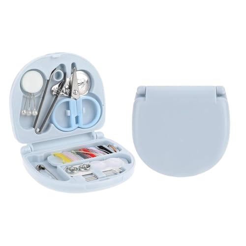 Kisstta Teiliges Mini Nähprojekt Set, Ragbares Reise Näh Reparaturzubehör Sewing Kit Für Zuhause Reisende, Braut, Notfälle, Anfänger, DIY Werkzeugzubehör, Blaues Kisstta Teiliges Mini Nähprojekt Set, Ragbares Reise Näh Reparaturzubehör Sewing Kit Für Zuhause Reisende, Braut, Notfälle, Anfänger, DIY Werkzeugzubehör, Blaues von Kisstta