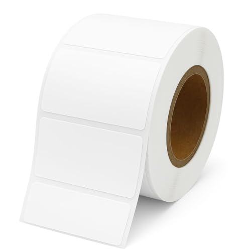 Thermoetiketten 50 × 30 mm – Rolle 500 Stück – weißes selbstklebendes Papier für Thermodrucker – Barcode-Etiketten, Logistik, Inventar, Versand von Paketen Thermoetiketten 50 × 30 mm – Rolle 500 Stück – weißes selbstklebendes Papier für Thermodrucker – Barcode-Etiketten, Logistik, Inventar, Versand von Paketen von Kistayle