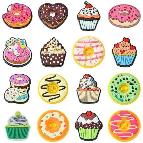 KitBeads 32 Stück Silikon-Donut-Perlen, gemischte Stile, Süßigkeiten-Fokal-Perlen, Gummi, süße Kuchen-Dessertperlen für Schmuckherstellung, Stifte, Handwerk, Armbänder, Großpackung KitBeads 32 Stück Silikon-Donut-Perlen, gemischte Stile, Süßigkeiten-Fokal-Perlen, Gummi, süße Kuchen-Dessertperlen für Schmuckherstellung, Stifte, Handwerk, Armbänder, Großpackung von KitBeads