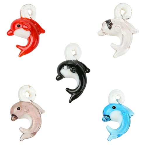 KitBeads Delfin-Glasperlen, handgefertigt, Lampwork, Ozean, Meerestierperlen für Schmuckherstellung, Armbänder, Halsketten, Handwerk, Großpackung KitBeads Delfin-Glasperlen, handgefertigt, Lampwork, Ozean, Meerestierperlen für Schmuckherstellung, Armbänder, Halsketten, Handwerk, Großpackung von KitBeads