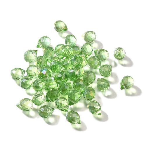 KitBeads Glasperlen, facettiert, AB-Farbe, gebohrt, für Schmuckherstellung, Handwerk, Armbänder, Ohrringe, Halsketten, 10 mm, 30 Stück KitBeads Glasperlen, facettiert, AB-Farbe, gebohrt, für Schmuckherstellung, Handwerk, Armbänder, Ohrringe, Halsketten, 10 mm, 30 Stück von KitBeads