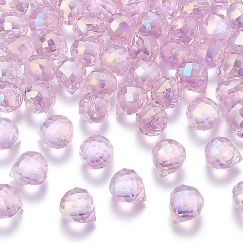KitBeads Glasperlen in Tropfenform in AB-Farbe, gebohrt, facettiert, für Schmuckherstellung, Handwerk, Armbänder, Ohrringe, Halsketten, 30 Stück KitBeads Glasperlen in Tropfenform in AB-Farbe, gebohrt, facettiert, für Schmuckherstellung, Handwerk, Armbänder, Ohrringe, Halsketten, 30 Stück von KitBeads