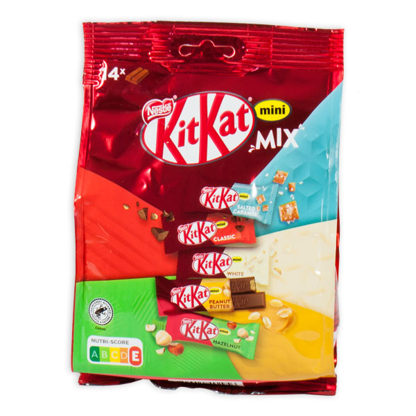 KitKat Minis, 14 Riegel in 5 verschiedenen Sorten, 197,4g von KitKat