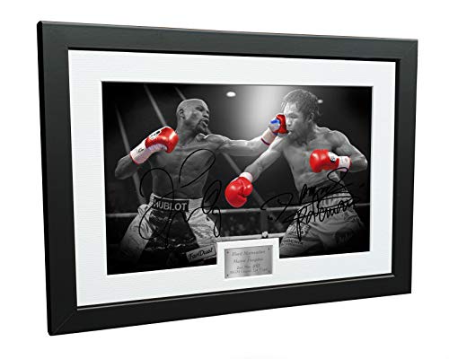 12 x 8 A4 Floyd Mayweather VS Manny Pacquiao Autogrammkarte Foto Bilderrahmen 12 x 8 A4 Floyd Mayweather VS Manny Pacquiao Autogrammkarte Foto Bilderrahmen von Kitbags & Lockers